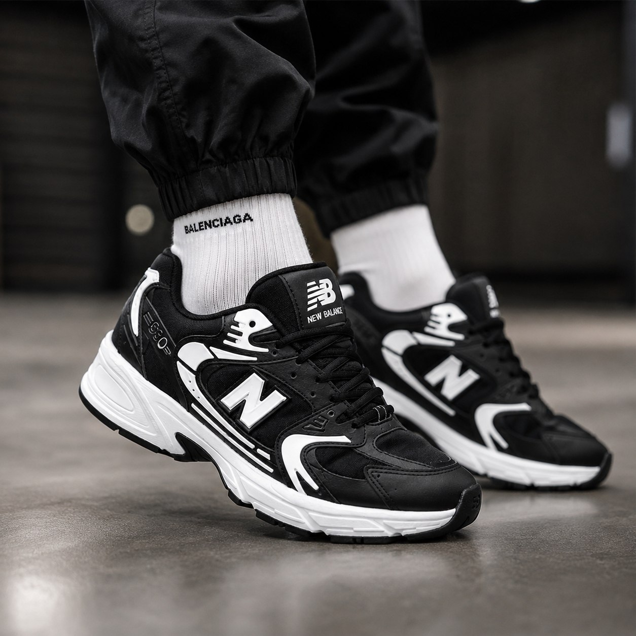 کفش ورزشی مردانه نیوبالانس مدل NB-مشکی